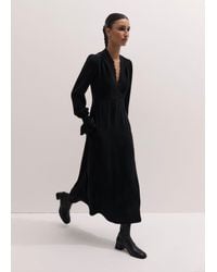 ME+EM - Fit & Flare Lace Detail Maxi Dress - Lyst