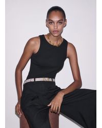 ME+EM - Perfect Basic Tank - Lyst