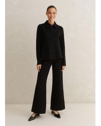 ME+EM - Short Travel Tailoring Kick Flare Trouser Co-ord - Lyst