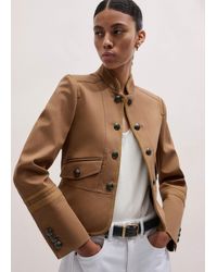 ME+EM - Slim Military Jacket - Lyst