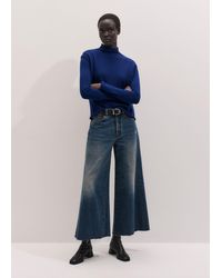 ME+EM - Super Wide Crop Jean - Lyst