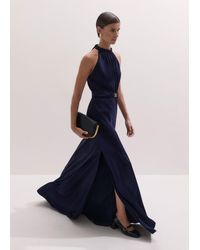 ME+EM - Beautifully Draped Full Length Dress - Lyst
