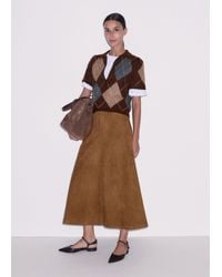 ME+EM - Luxe A-Line Maxi Skirt - Lyst