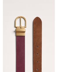 ME+EM - 30Mm Round Buckle Reversible Belt Port-Caramel - Lyst