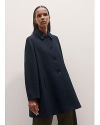 ME+EM - Sculptural Cotton Swing Coat - Lyst