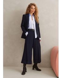 ME+EM - Wool-blend Exaggerated Crop Trouser - Lyst