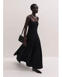 ME+EM - Structured Strappy Maxi Dress - Lyst