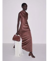 ME+EM - Bias Cut Full Length Dress - Lyst