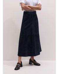 ME+EM - Luxe A-Line Maxi Skirt - Lyst
