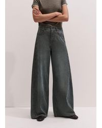 ME+EM - Extremely Wide Tapered Jean Ecru- Wash - Lyst