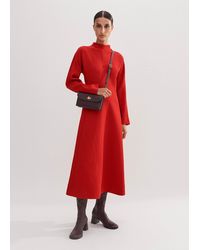 ME+EM - Travel Tailoring Batwing Sleeve Midi Dress - Lyst