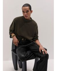 ME+EM - High Neck Relaxed Sweater - Lyst