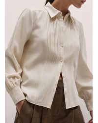 ME+EM - Micro Cord Slim Fitting Blouse - Lyst
