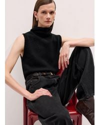 ME+EM - Crop Sweater Vest - Lyst