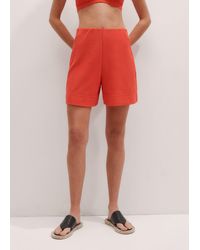 ME+EM - Towelling A-Line Short - Lyst