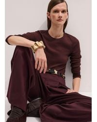 ME+EM - Ultimate Rib Long Sleeve Top - Lyst