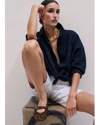 ME+EM - Cheesecloth Relaxed Shirt - Lyst