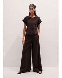 ME+EM - Cheesecloth T-Shirt - Lyst