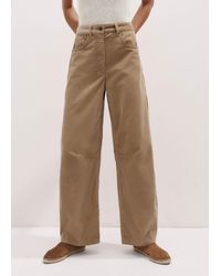 ME+EM - Washed Cord Extreme Seam Pant - Lyst