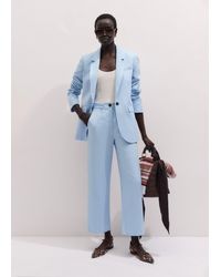 ME+EM - Straight Crop Tailored Trouser - Lyst
