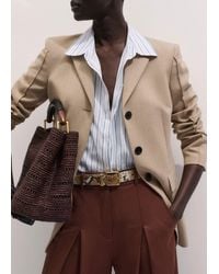 ME+EM - High Waist Slim Contour Blazer - Lyst