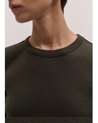 ME+EM - Ultimate Rib Long Sleeve Top Rich Melange - Lyst