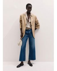 ME+EM - Cropped Kick Flare Jean - Lyst