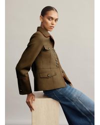 ME+EM - Slim Fit Piped Utility Jacket - Lyst