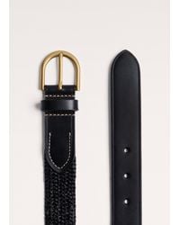 ME+EM - Round Raffia Belt - Lyst