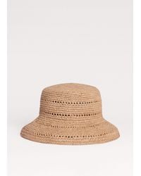 ME+EM - Raffia Bucket Hat - Lyst