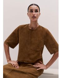 ME+EM - Luxe Boxy T-Shirt - Lyst