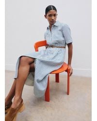 ME+EM - The Work Appropriate Utility Midi Dress + Belt - Lyst