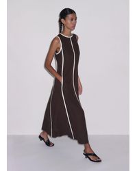 ME+EM - Creaseless Linen Effortless Summer Maxi Dress-Light Cream - Lyst