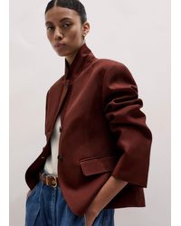 ME+EM - Intelligently Oversized Short Blazer - Lyst