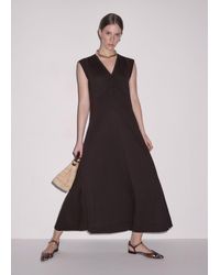 ME+EM - V Neck A Line Maxi Dress - Lyst