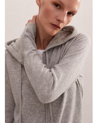 ME+EM - Cashmere Relaxed Fit Box Zip Hoody - Lyst