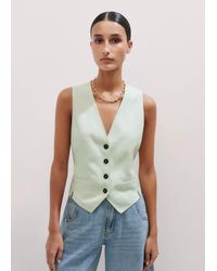 ME+EM - Lightweight Tailored Waistcoat - Lyst