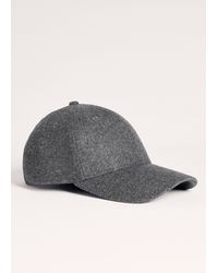 ME+EM - Baseball Cap Charcoal Mélange - Lyst