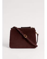 ME+EM - Double Pouch Crossbody - Lyst