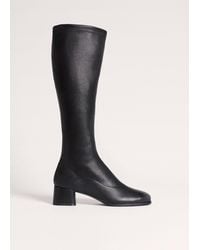 ME+EM - Low Block Knee High Stretch Boot - Lyst