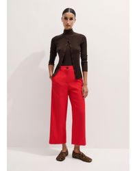 ME+EM - Pop Colour Straight Crop Trouser - Lyst