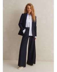 ME+EM - Wool-blend Exaggerated Flare Trouser - Lyst