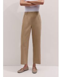 ME+EM - Straight Crop Trouser - Lyst