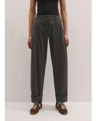 ME+EM - Clever Pinstripe Trouser - Lyst