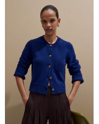 ME+EM - Button-Through Straight Cardigan - Lyst