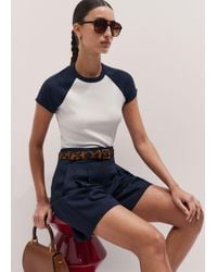 ME+EM - Ultimate Raglan Tee Light - Lyst