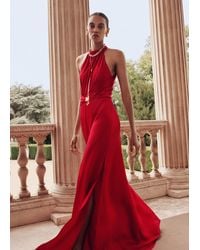 ME+EM - Beautifully Draped Full Length Dress - Lyst