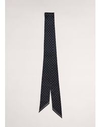 ME+EM - Skinny Scarf-Cream - Lyst