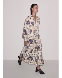 ME+EM - Grand Paisley Print Maxi Dress - Lyst