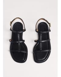 ME+EM - Caged Flat Sandal - Lyst